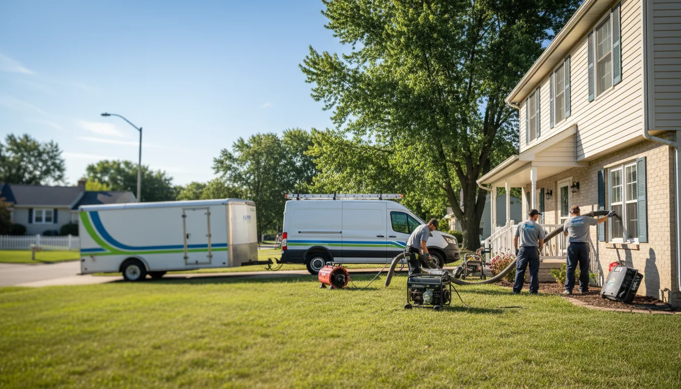 Flooded Basement Restoration And Cleanup With Repair in Brule, NE near me